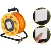 Netzwerkkabel Goobay Portable RJ45 50m Cat7a Orange