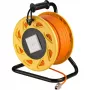 Netzwerkkabel Goobay Portable RJ45 50m Cat7a Orange