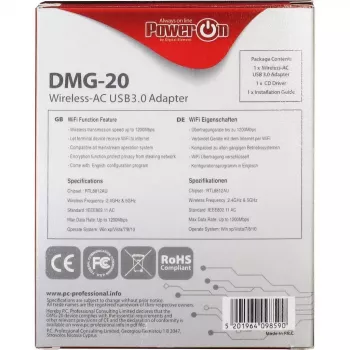 WLAN-Adapter Inter-Tech DMG-20