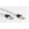 Netzwerkkabel Goobay CAT 8.1 Patchkabel RJ-45 Cat8.1 1m Weiß