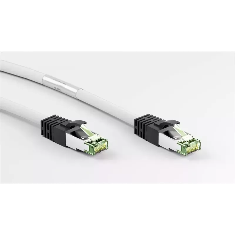 Netzwerkkabel Goobay CAT 8.1 Patchkabel RJ-45 Cat8.1 1m Weiß