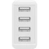 Indoor-Ladegerät Wentronic 44962 Universal Weiß 4 USB-Anschlüsse 5V