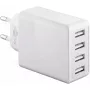 Indoor-Ladegerät Wentronic 44962 Universal Weiß 4 USB-Anschlüsse 5V