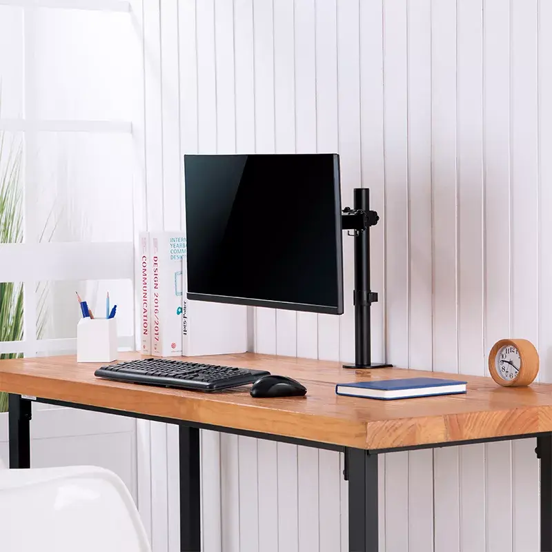 Monitorhalterung LogiLink BP0097 81.3 cm (32 Zoll) Tisch Schwarz