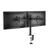 Monitorhalterung LogiLink BP0098 32 Zoll Schreibtisch Schwarz