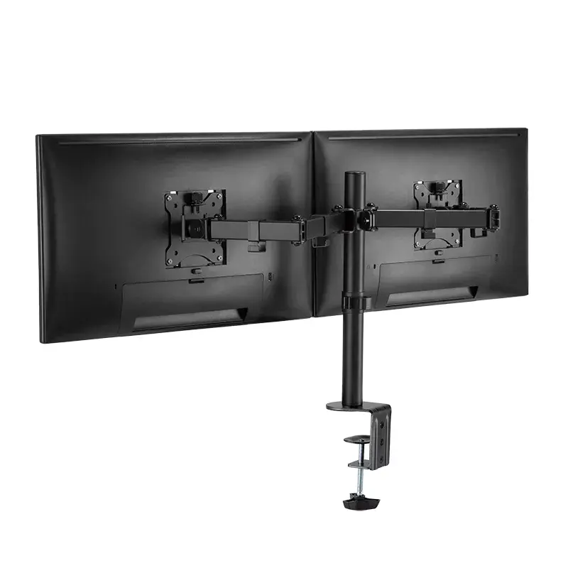 Monitorhalterung LogiLink BP0098 32 Zoll Schreibtisch Schwarz
