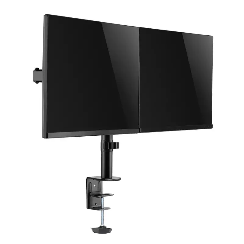 Monitorhalterung LogiLink BP0098 32 Zoll Schreibtisch Schwarz