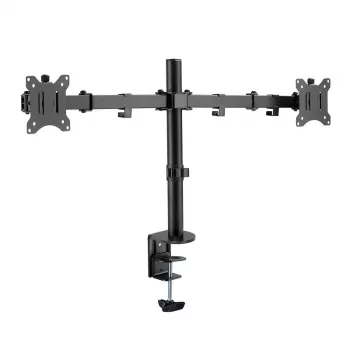 Monitorhalterung LogiLink BP0098 32 Zoll Schreibtisch Schwarz