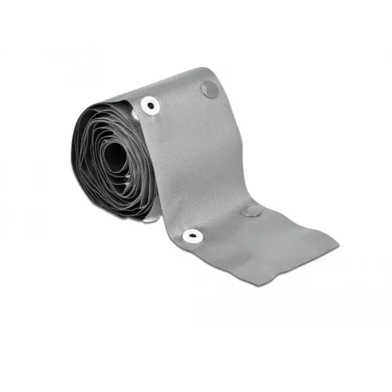 Kabelmantel DeLOCK 20725 Schwarz Grau