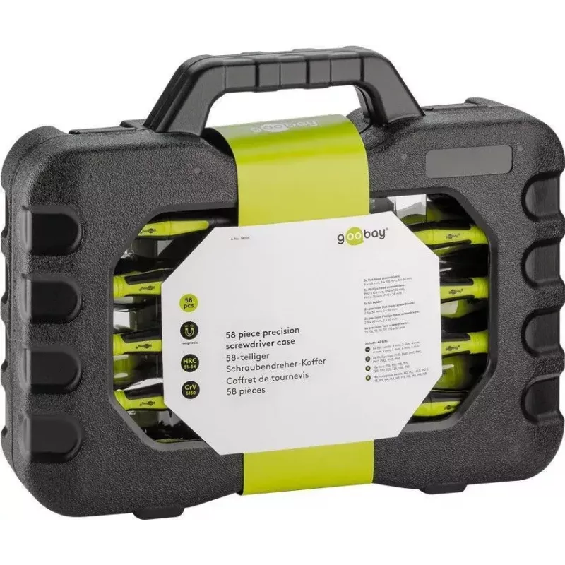 Manuelles Schraubendreher-Set Goobay 74005 Standardschraubendreher