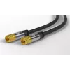 Koaxialkabel Wentronic 70664 2m F Schwarz