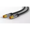 Koaxialkabel Goobay 70378 3 m Schwarz Stecker auf Buchse