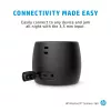 HP Black Bluetooth Speaker 360, Kabel & Drahtlos, Mono tragbarer Lautsprecher, Schwarz, Zylinder, Tasten, Universal