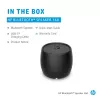 HP Black Bluetooth Speaker 360, Kabel & Drahtlos, Mono tragbarer Lautsprecher, Schwarz, Zylinder, Tasten, Universal