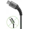 USB-Kabel Wentronic 49295 USB 2.0 0,5 m USB C USB A Schwarz Grau