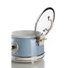 Ariete 2904 Reiskocher - Elektrischer Reiskocher mit Keramiktopf - Selbstgemachtes Sushi - Multikocher - Vintage Line - 3,5 L - 650 W - Blau