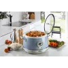 Ariete 2904 Reiskocher - Elektrischer Reiskocher mit Keramiktopf - Selbstgemachtes Sushi - Multikocher - Vintage Line - 3,5 L - 650 W - Blau