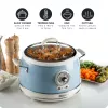 Ariete 2904 Reiskocher - Elektrischer Reiskocher mit Keramiktopf - Selbstgemachtes Sushi - Multikocher - Vintage Line - 3,5 L - 650 W - Blau