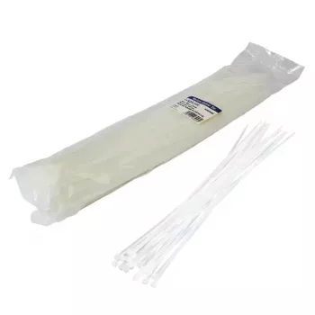 Kabelbinder LOGILINK KAB0040, Nylon, 400 mm × 4,8 mm, transparent, 100 Stück