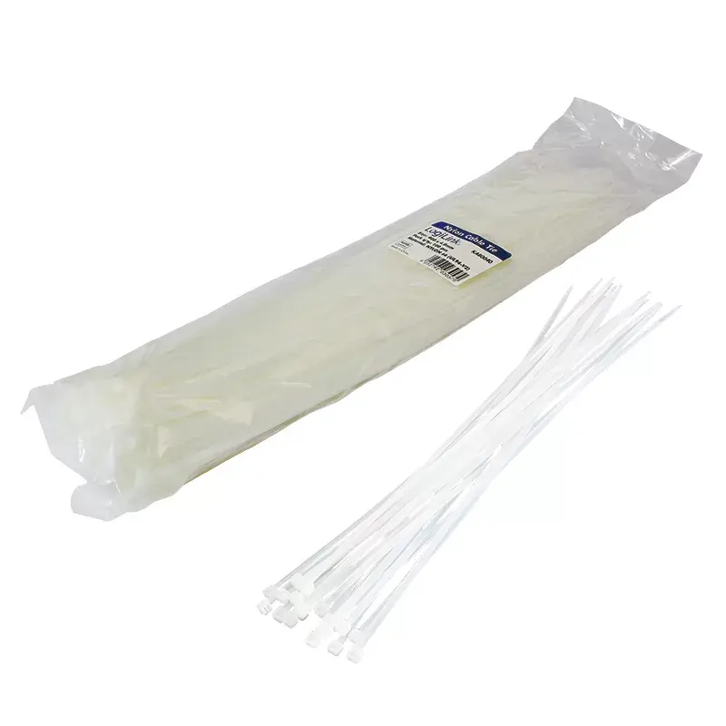 Kabelbinder LOGILINK KAB0040, Nylon, 400 mm × 4,8 mm, transparent, 100 Stück