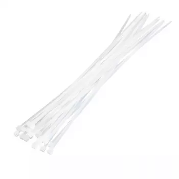Kabelbinder LOGILINK KAB0040, Nylon, 400 mm × 4,8 mm, transparent, 100 Stück