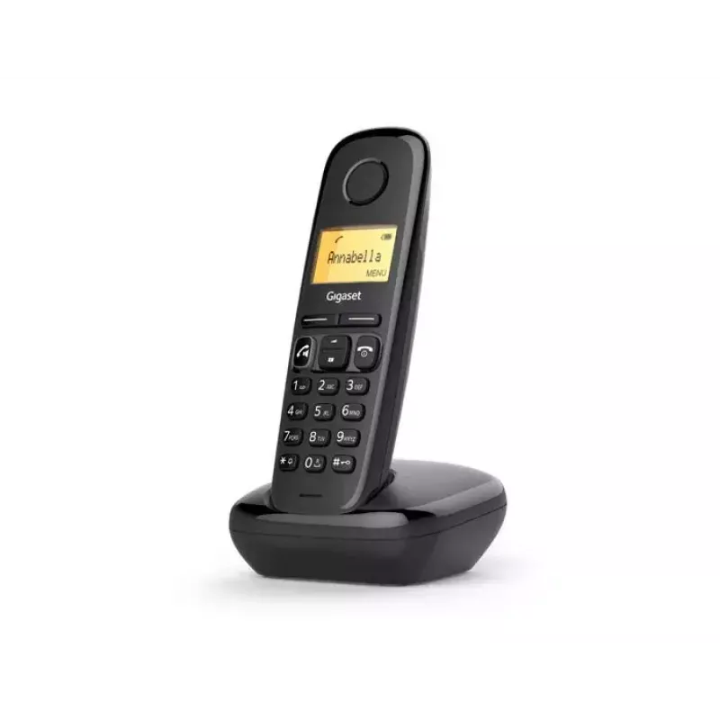 Analog-/DECT-Telefon Gigaset A270A Anrufer-ID Schwarz Kabelloses Mobilteil