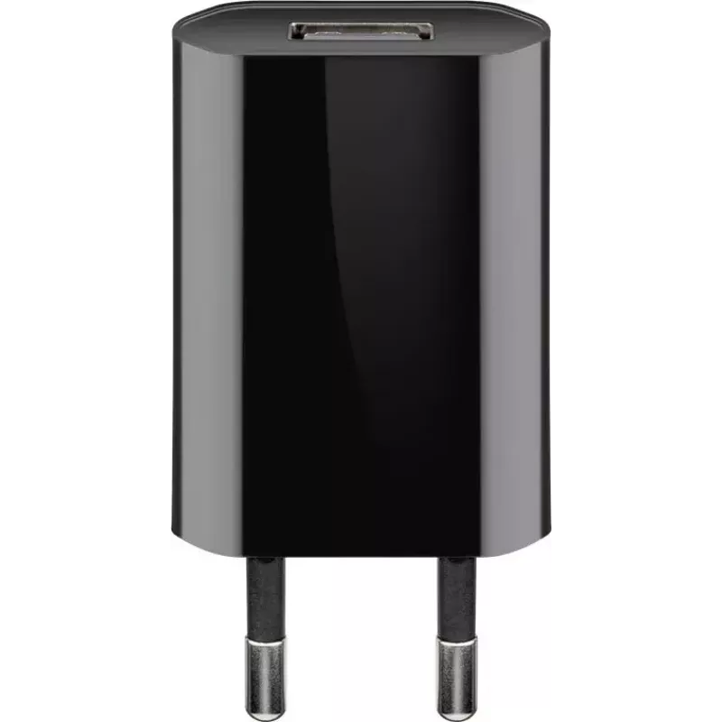 Ladegeräteset Goobay USB-C 5W mit Kabel 1m Schwarz