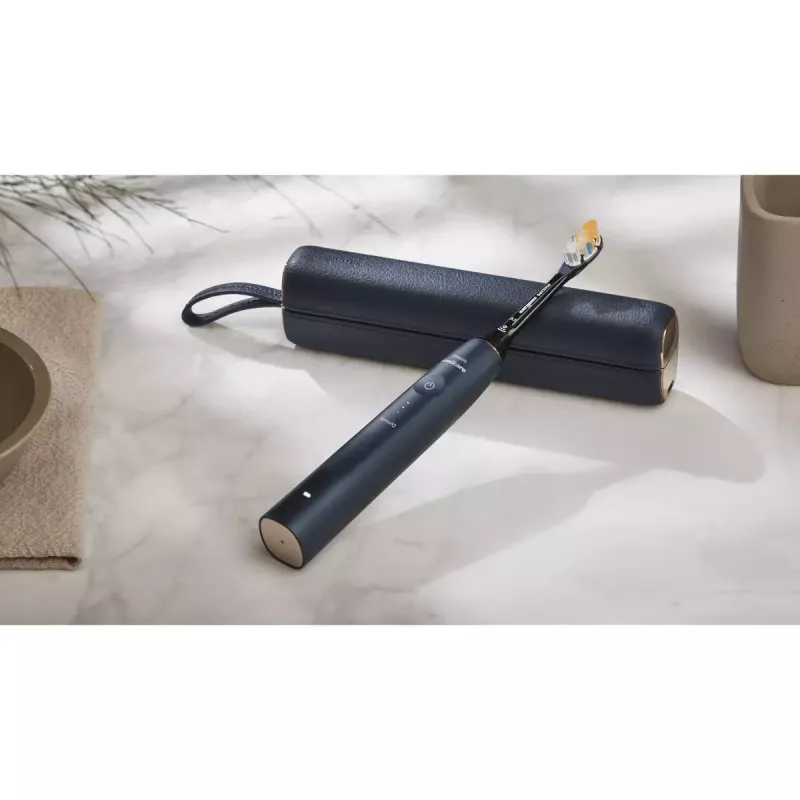 Philips Sonicare DiamondClean Prestige 9900 series DiamondClean Prestige HX9992/12 Schallzahnbürste mit SenseIQ – Blau