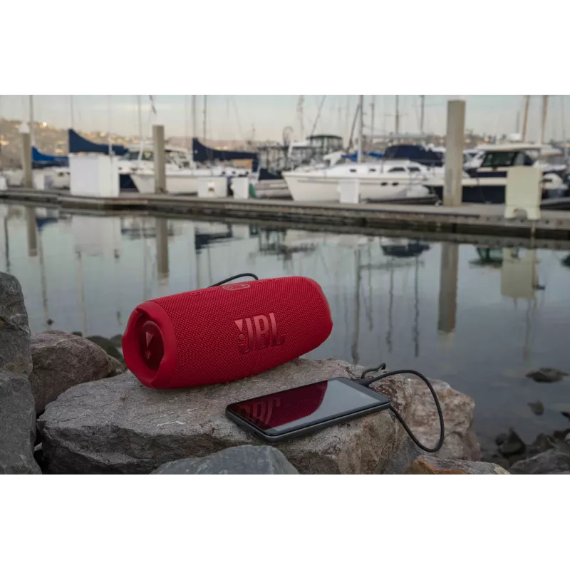 Tragbarer Stereo-Lautsprecher JBL Charge 5 Rot