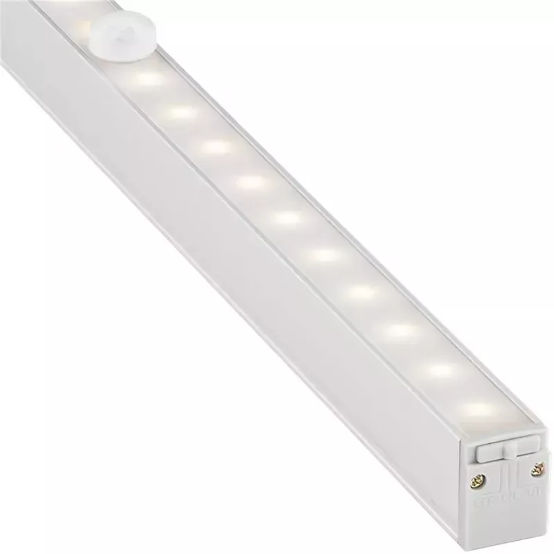 Goobay LED-Unterbauleuchte mit Bewegungsmelder Silber 20 Leuchtmittel