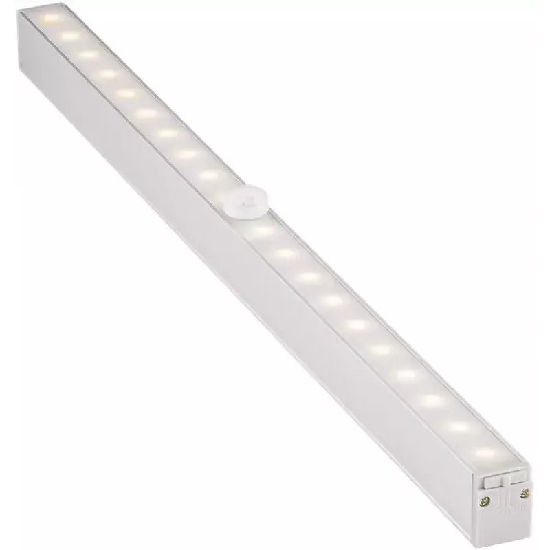 Goobay LED-Unterbauleuchte mit Bewegungsmelder Silber 20 Leuchtmittel