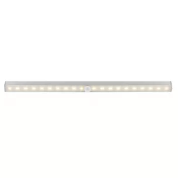 Goobay LED-Unterbauleuchte mit Bewegungsmelder Silber 20 Leuchtmittel