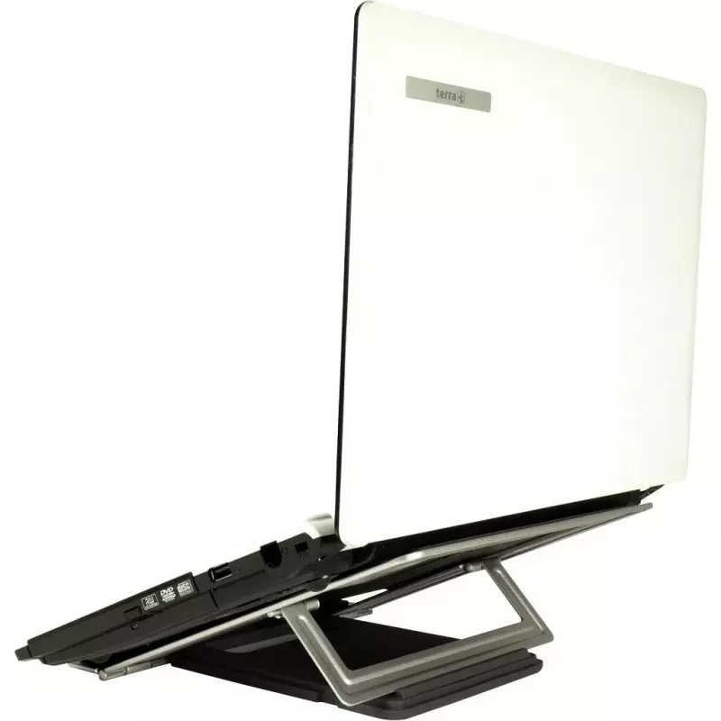 Laptop-Ständer Inter-Tech NBS-100 Schwarz Silber