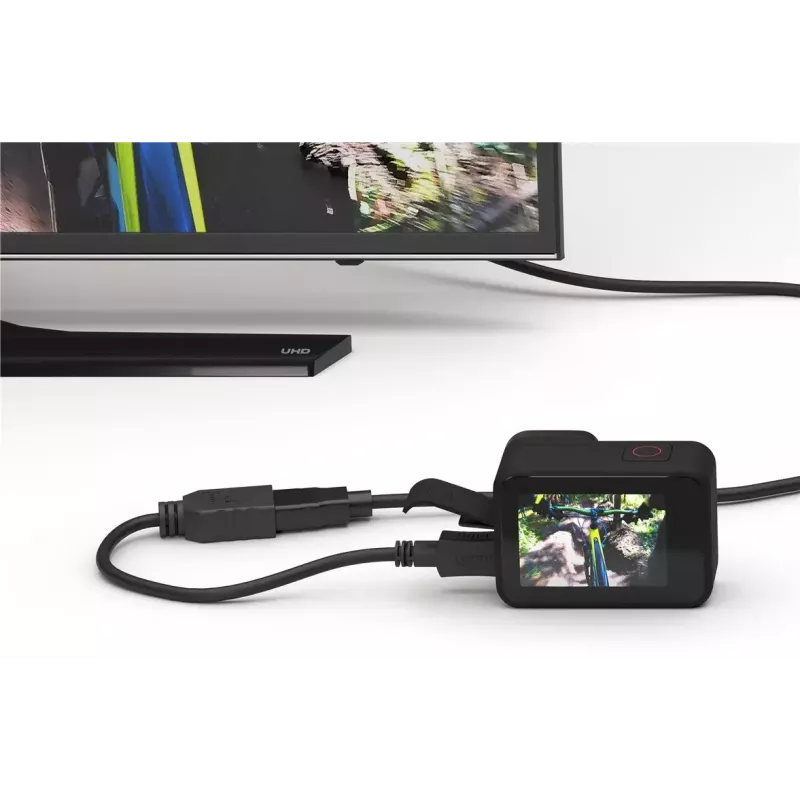 HDMI-Kabel Wentronic 58683 0,15 m Typ D Micro auf Typ A Standard Schwarz