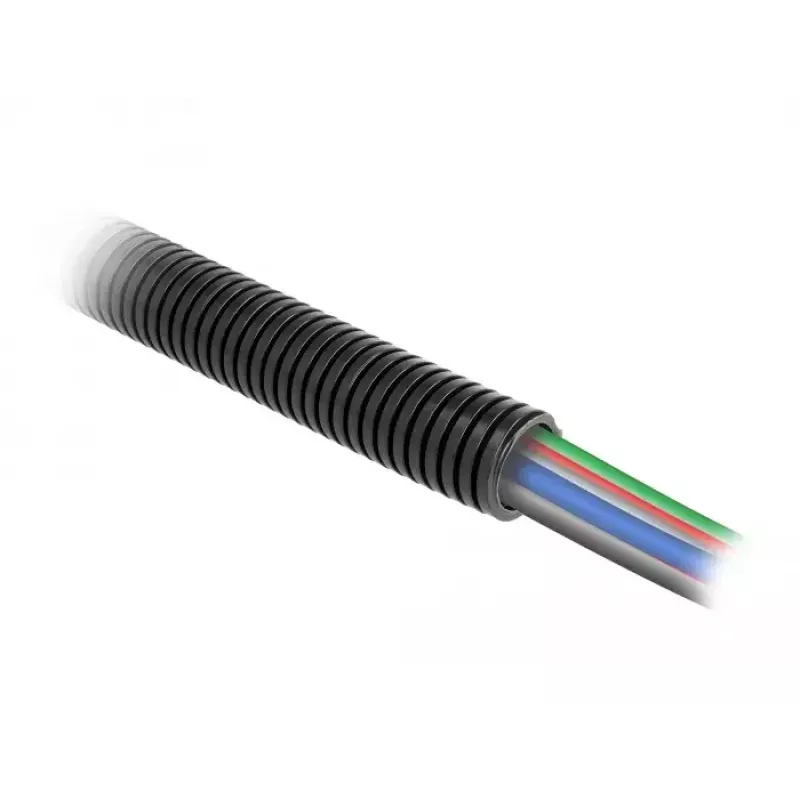 Kabelschutzschlauch DeLOCK 60458 1 m x 21,2 mm schwarz