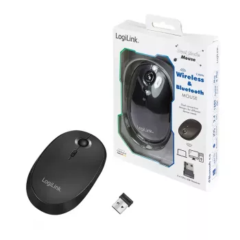 Maus LogiLink ID0204 RF Wireless + Bluetooth