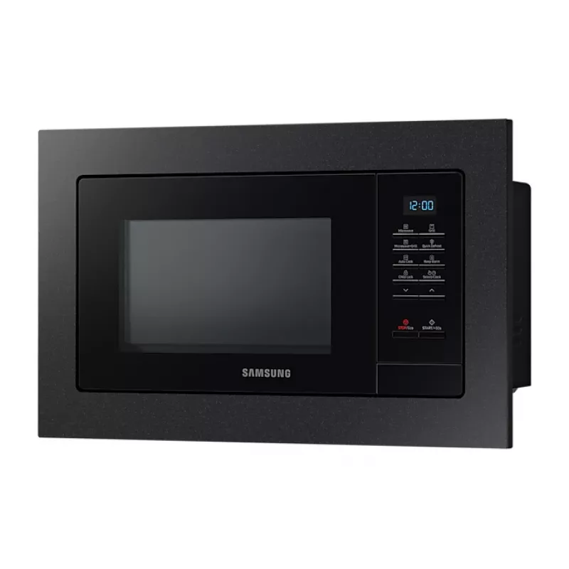 Samsung MQ7000A Schwarz Grill-Mikrowelle Einbau 23 L 800 W