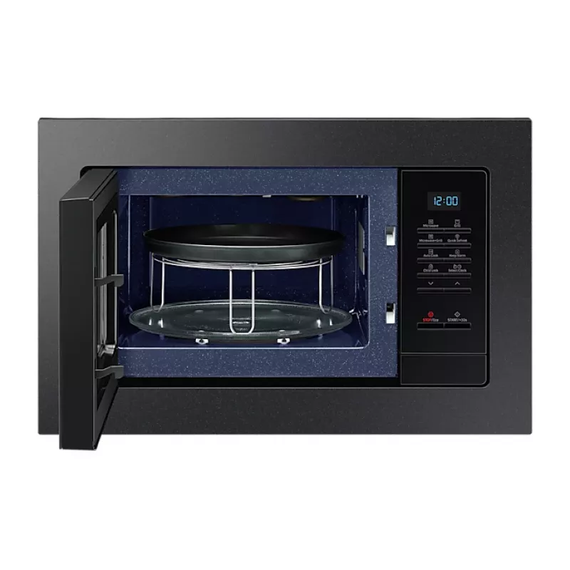 Samsung MQ7000A Schwarz Grill-Mikrowelle Einbau 23 L 800 W