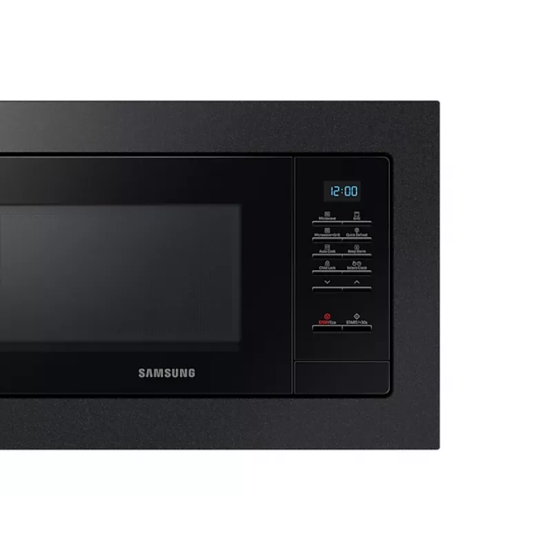 Samsung MQ7000A Schwarz Grill-Mikrowelle Einbau 23 L 800 W