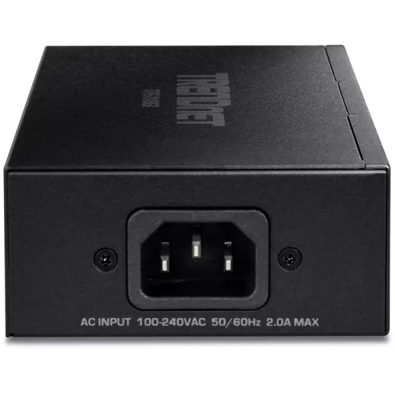 Trendnet TPE-319GI 10G PoE++ Injector 10 Gigabit Ethernet Schwarz