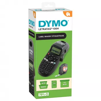 Etikettendrucker DYMO LetraTag 100H Farbe ABC Blau