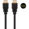 Goobay High Speed HDMI-Kabel mit Ethernet 1m 18 Gbit/s Schwarz