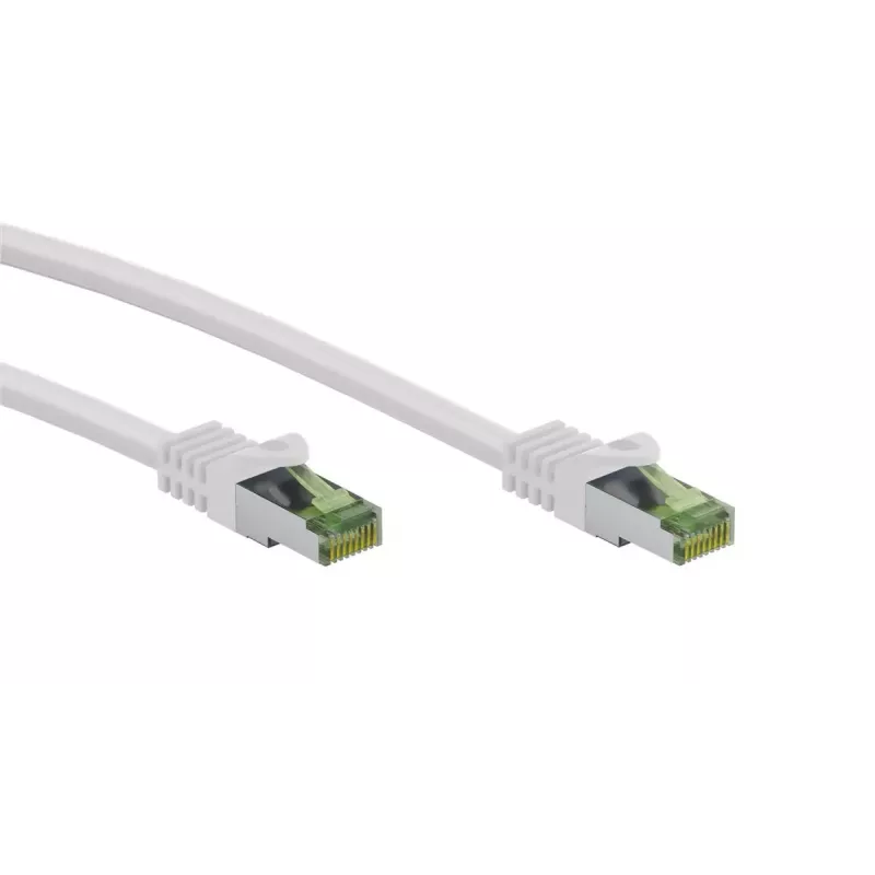 Netzwerkkabel Wentronic 61111 20 m Cat8.1 S/FTP Weiß