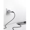 Goobay USB-Kabel USB 2.0 2m USB-C Schwarz/Grau