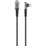 Goobay USB-Kabel USB 2.0 2m USB-C Schwarz/Grau