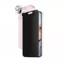 PanzerGlass ® Privacy 3-in-1-Pack iPhone 15 stoßfestes gehärtetes Glas