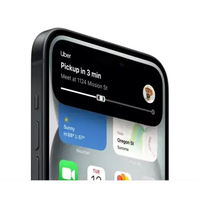 Smartphone Apple iPhone 15 6,1 Zoll 128GB Schwarz