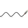 Audiokabel WENTRONIC Goobay 65290 — 3,5-mm-Klinkenstecker auf 2×Cinch-Stecker, 5 m, Kupfer, vergoldet, magnetisch abgeschirmt