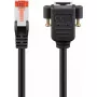 Netzwerkkabel Goobay 65640 RJ-45 Cat6 5 m Schwarz