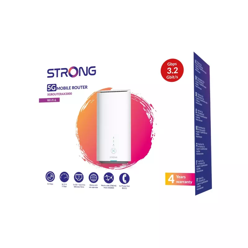 Mobilfunkrouter Strong 5G Router AX3000 Wi-Fi 5